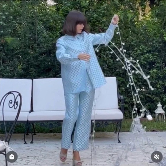 Hill House The James Shirt and Ankle Cropped Pant Set - Picture 2 of 3